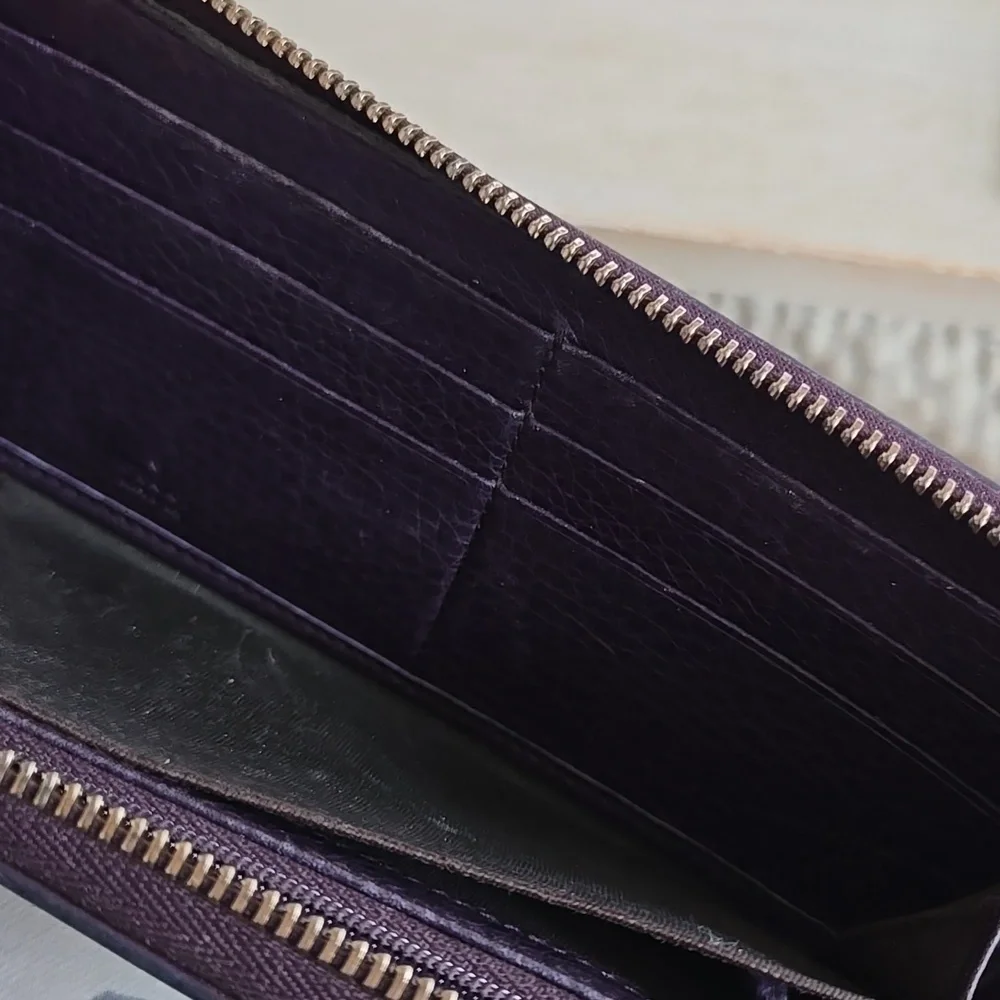 Gucci GG Canvas Continental Zip Around Wallet